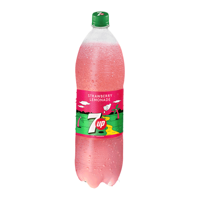 7/UP STRAWBERRY LEM PET 1500 ML
