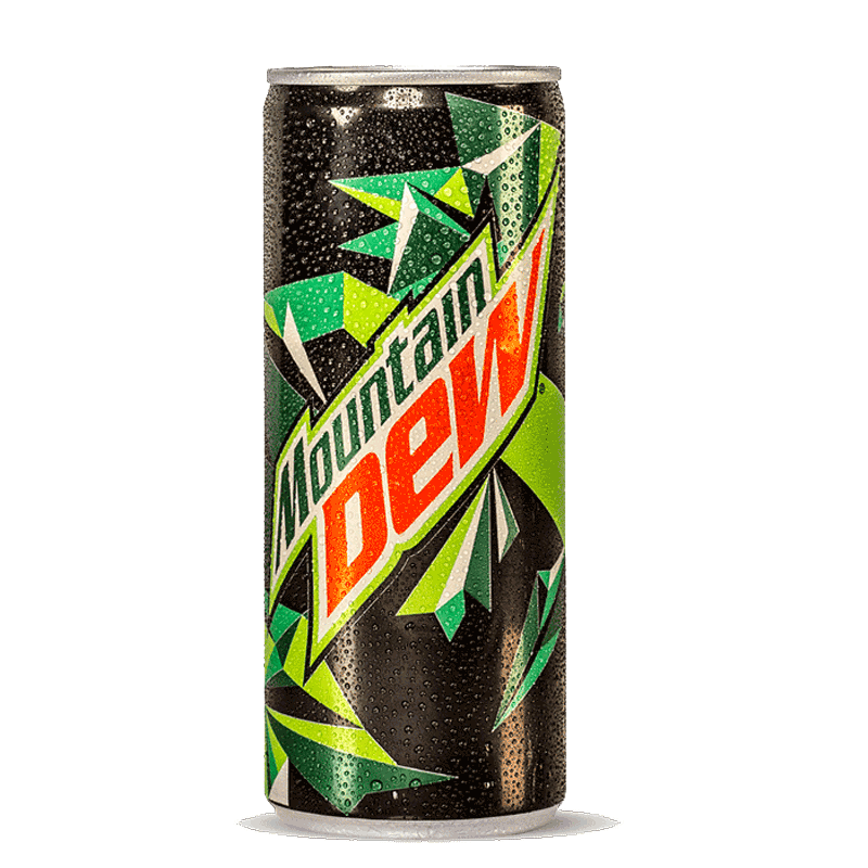 MOUNTAIN DEW CAN 250 ML